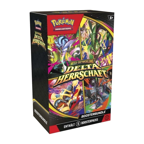 Pokémon Delta-Herrschaft Boosterbundle mit 6 Boosterpacks – Deutsch